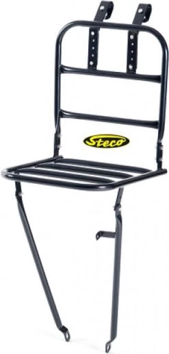 Steco Transport Voordrager Original Voor Fietsen Volwassenen - Zwart -Fietsonderdelen Winkel 574x1200 1