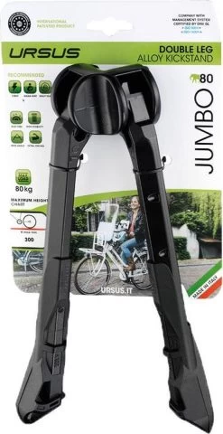 Standaard 2-Poot Ursus Jumbo Zwart 26" / 275mm -Fietsonderdelen Winkel 617x1200