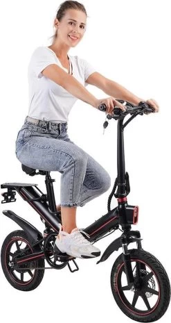 OUXI - V5 - 16 Inch - Elektrische Fiets - E Bike - Elektrische Vouwfiets - APP IOS/ Android - 500W Motor - 15Ah Lithuim Ion Batterij - Zwart -Fietsonderdelen Winkel 638x1200