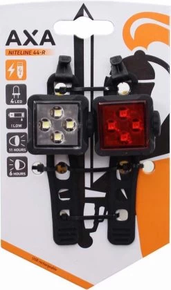 AXA Niteline 44R LED Fietslampjes Voor En Achter - Fietsverlichting USB Oplaadbaar -Fietsonderdelen Winkel 705x1200 1