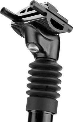 XLC Zadelpen Verend - 25.4 X 350mm - SP-S10 - Zwart Aluminium -Fietsonderdelen Winkel 720x1200