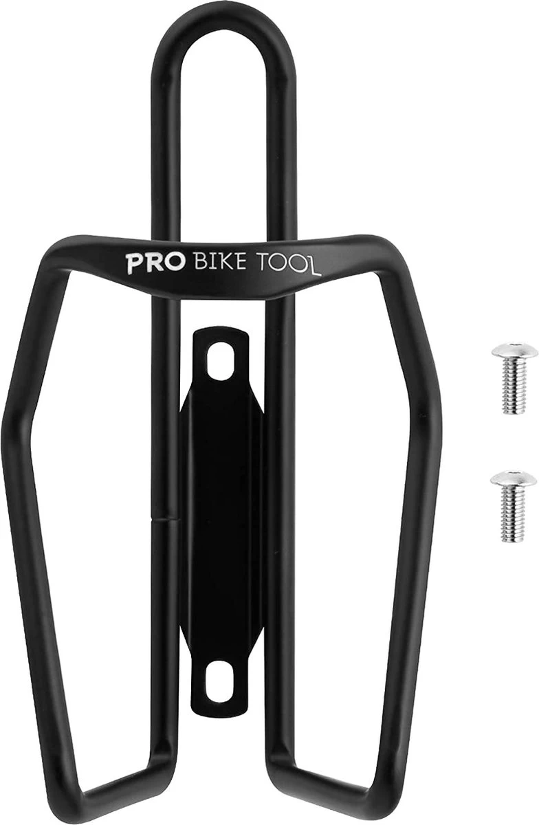 PRO BIKE TOOL Bidonhouder - Modern Buisontwerp - Mat Zwart - Stevige Bidonhouder, Ideaal Voor Racefietsen En Mountainbikes. 1 PRO BIKE TOOL Bidonhouder - Modern Buisontwerp - Mat Zwart - Stevige Bidonhouder, Ideaal Voor Racefietsen En Mountainbikes.