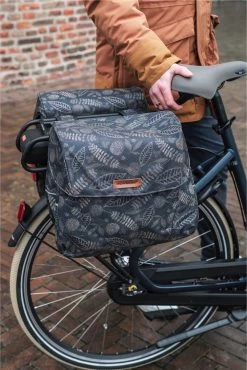 New Looxs Forest Joli Dubbele Fietstas - 37 Liter - Antraciet -Fietsonderdelen Winkel 802x1200 3