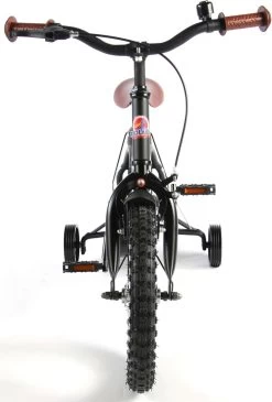 Volare Black Cruiser Kinderfiets - Jongens - 14 Inch - Zwart - 95% Afgemonteerd -Fietsonderdelen Winkel 813x1200