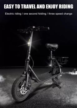 Gyro Elektrische Mini-scooter - Opvouwbaar -Fietsonderdelen Winkel 853x1200