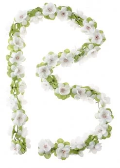 Basil Flower Garland Bloemenstreng - Wit -Fietsonderdelen Winkel 855x1200 1