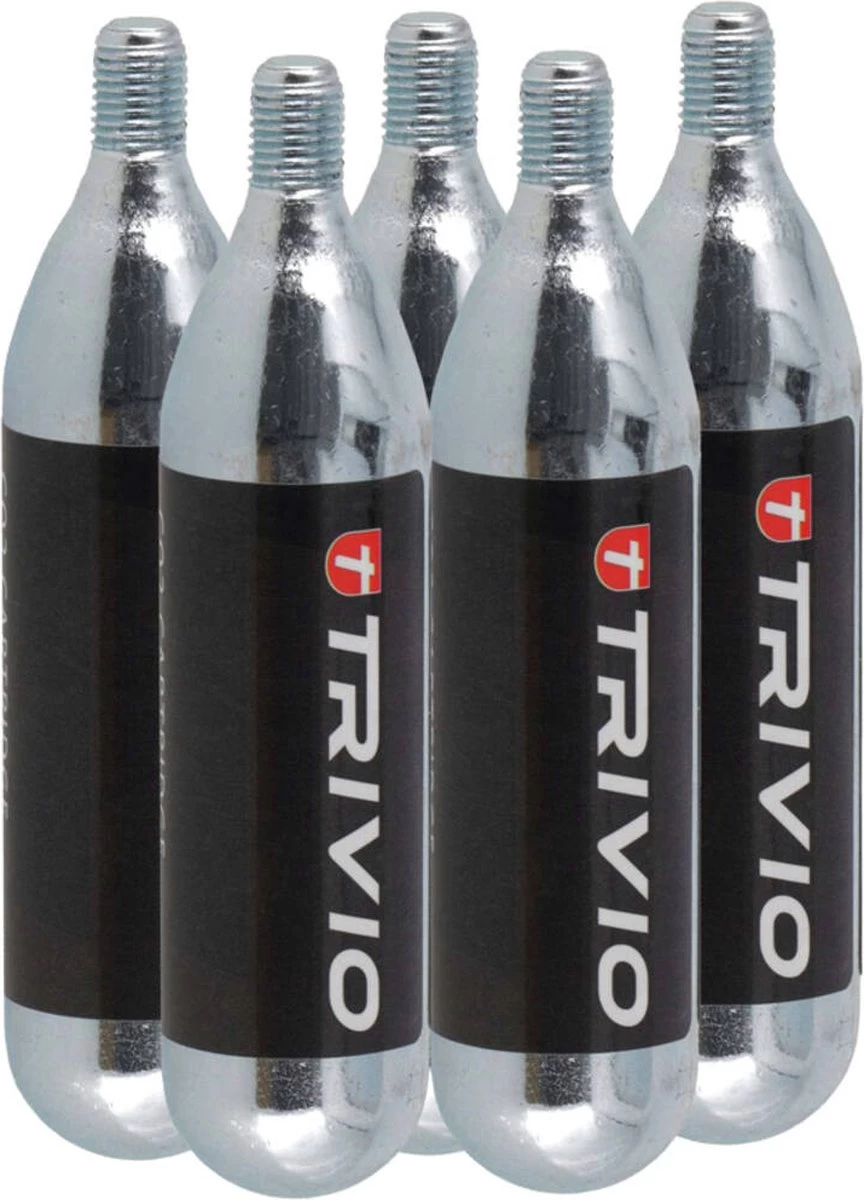 Trivio - CO2 Patronen 25 Gramm 5 Stuks Voordeelpakket 1 Trivio - CO2 Patronen 25 Gramm 5 Stuks Voordeelpakket