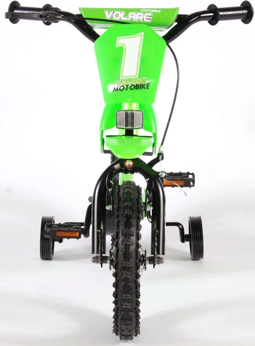 Volare Motobike Kinderfiets - Jongens - 12 Inch - Groen - 95% Afgemonteerd 10 Volare Motobike Kinderfiets - Jongens - 12 Inch - Groen - 95% Afgemonteerd - Afbeelding 10
