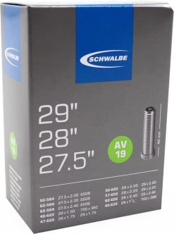 Schwalbe Binnenband 27.5/29 X 1.5/2.4 (40/62-584/635) Av 40 Mm -Fietsonderdelen Winkel 892x1200 3