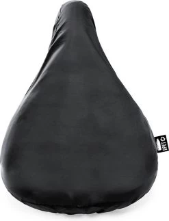 Merkloos Zadelhoes - Fietszadelhoes - Fiets Accessoires - Regen - RPET - Polyester - Zwart