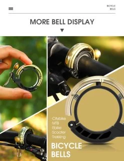 Fietsbel Goud Voor Racefiets Fiets Scooter En Motor - Mountainbike Accesoires En Wielrennen - Wielersport En Motorsport -Fietsonderdelen Winkel 925x1200