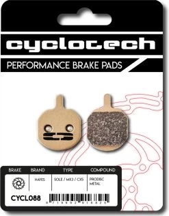 Prodisc Metal Remblokken Voor VANMOOF