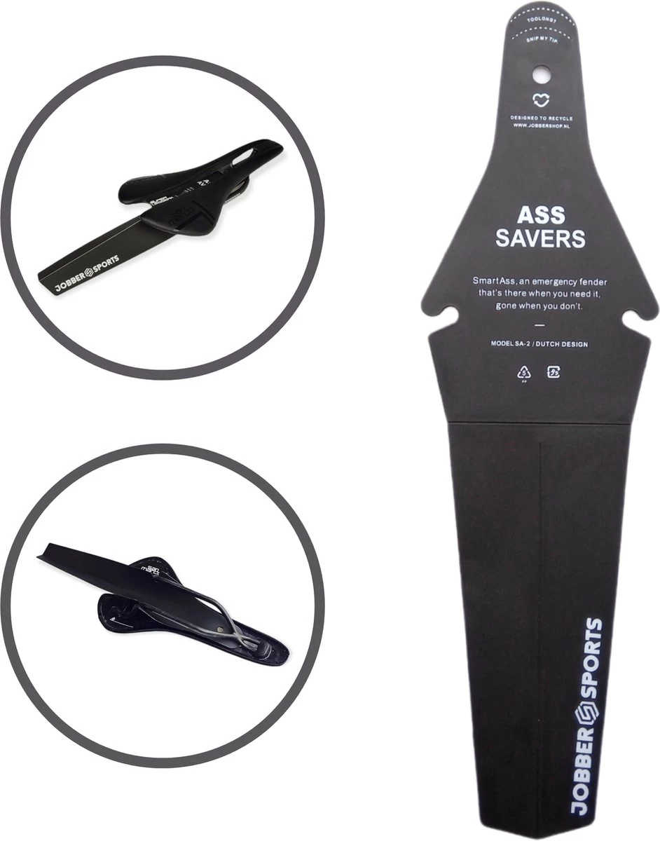 Jobber Sports - Ass Saver - Achterspatbord - Spatbord - Mountainbike 1 Jobber Sports - Ass Saver - Achterspatbord - Spatbord - Mountainbike
