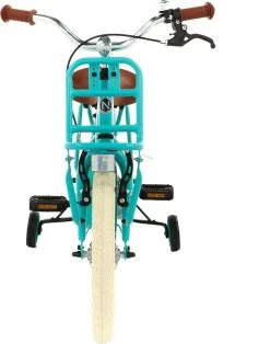 Nogan Puck - Kinderfiets - Meisjesfiets - 12 Inch - Turquoise -Fietsonderdelen Winkel 945x1200