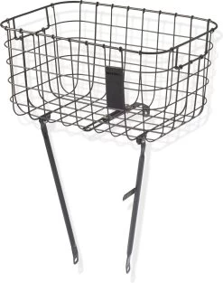 Basil Robin Fietsmand - Voor - Inclusief Bevestigingsmateriaal - Zwart -Fietsonderdelen Winkel 948x1200 1