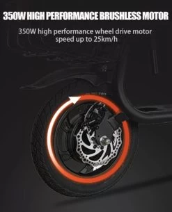 Gyro Elektrische Mini-scooter - Opvouwbaar -Fietsonderdelen Winkel 972x1200