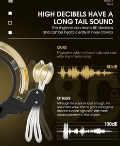 Fietsbel Goud Voor Racefiets Fiets Scooter En Motor - Mountainbike Accesoires En Wielrennen - Wielersport En Motorsport -Fietsonderdelen Winkel 983x1200